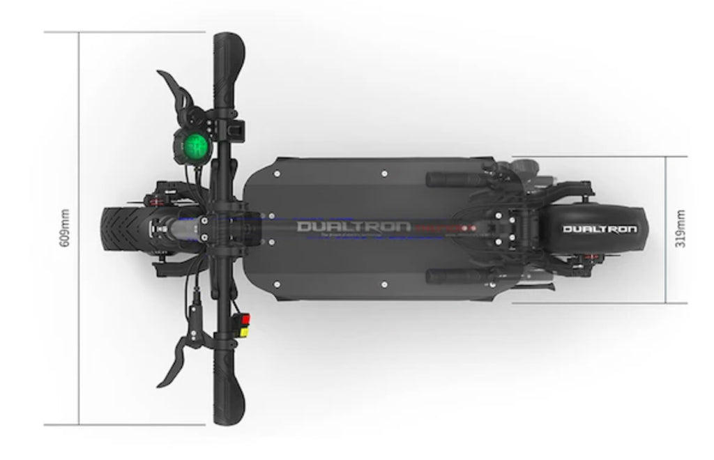 Dualtron Thunder Magura Edition Electric Scooter dimensions