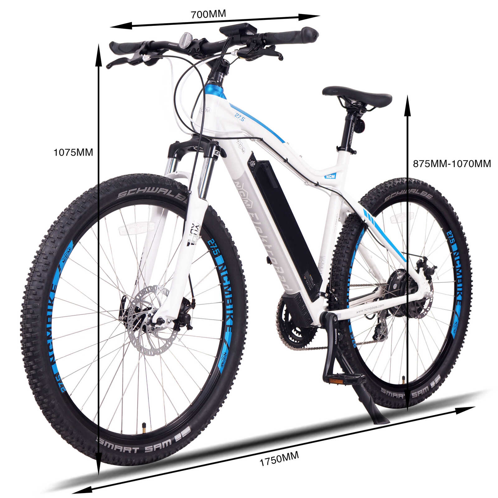 Electric Mountain Bike (eMTB)- NCM Moscow Plus eBike UK Supplier