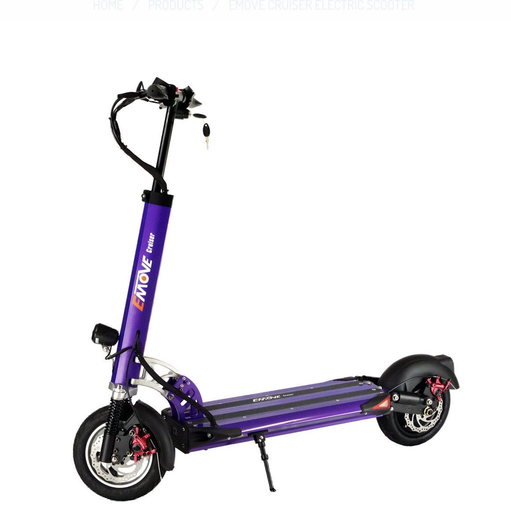 EMOVE CRUISER 52V 1600W DUAL SUSPENSION ELECTRIC SCOOTER (2021 Model) purple