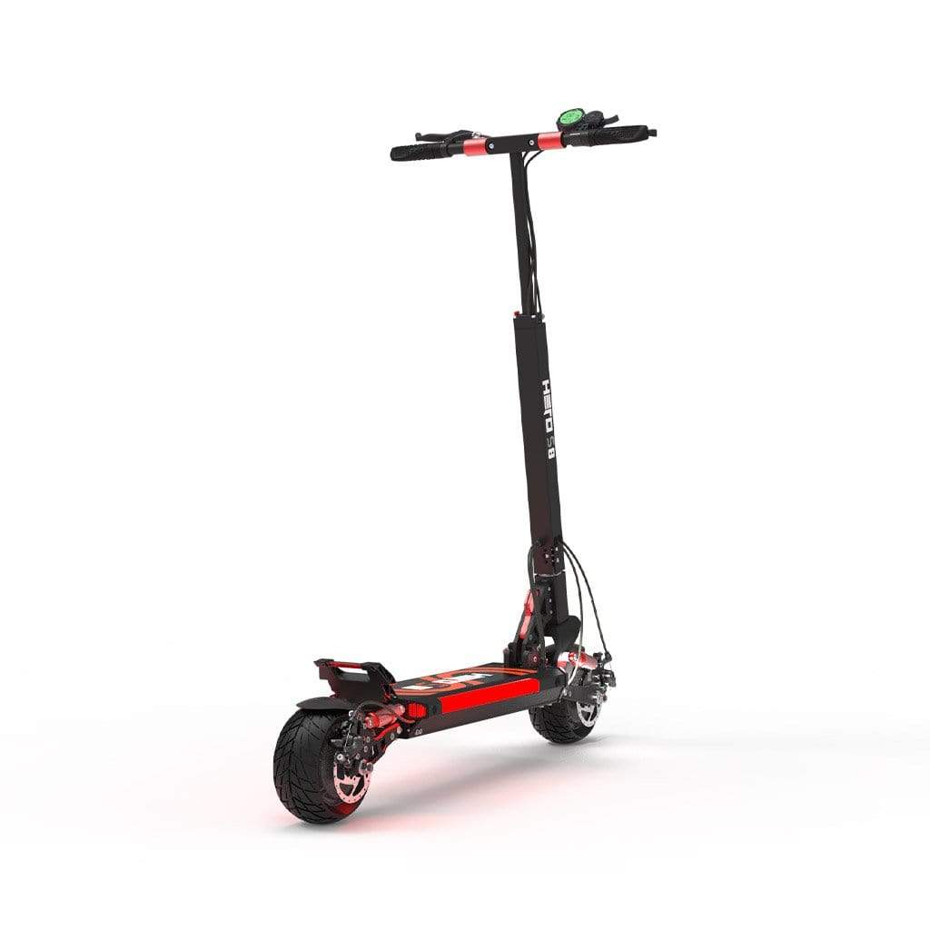 HERO S8 WIDE-WHEEL ELECTRIC SCOOTER - black